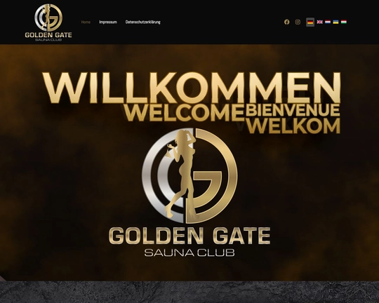Goldengate FKK club Logo